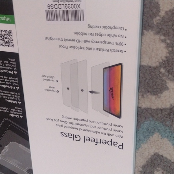 iPad 10.2 paper feel glass screen protector - Picture 3 of 5